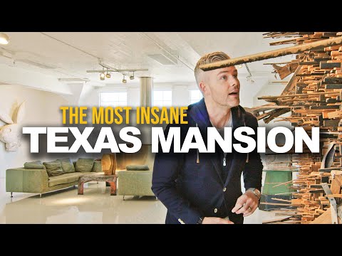 Inside the LARGEST ART GALLERY MANSION