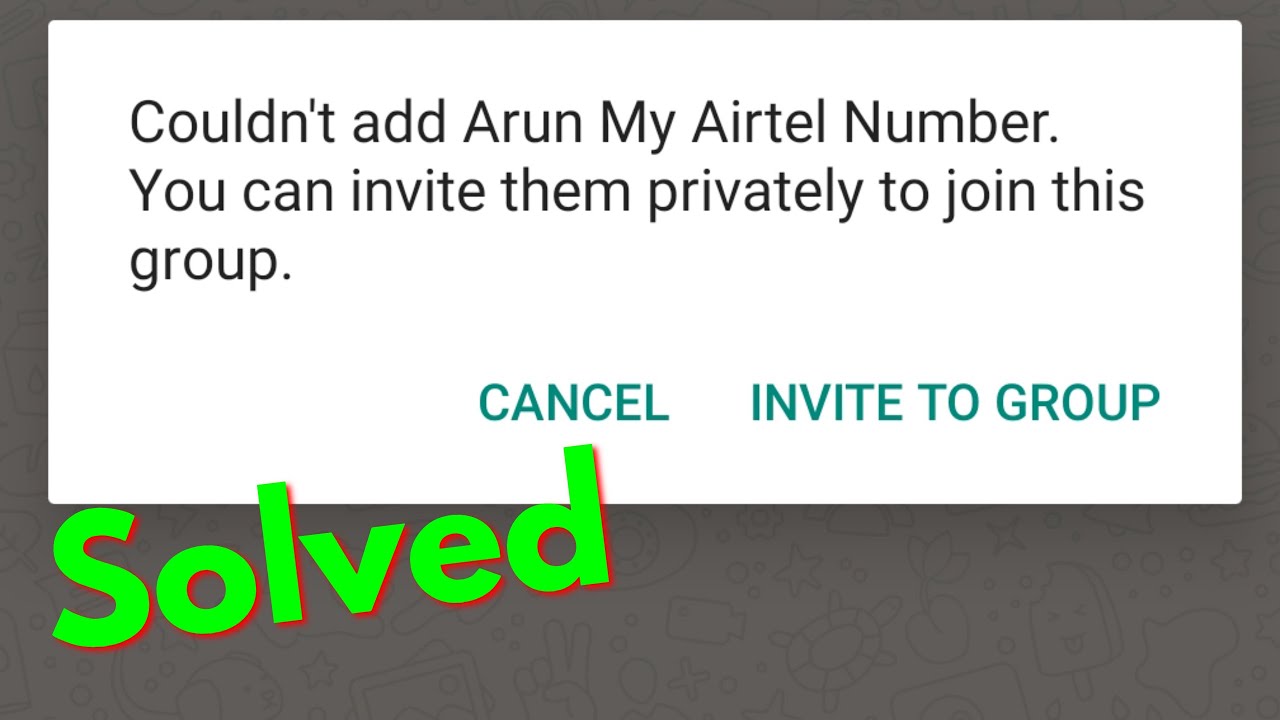 Why can't I add repeatedly in WhatsApp groups?