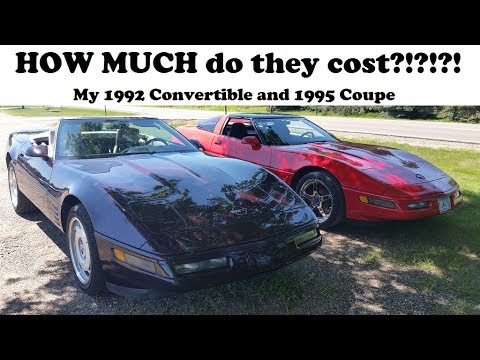What it cost ME to own TWO CORVETTES
