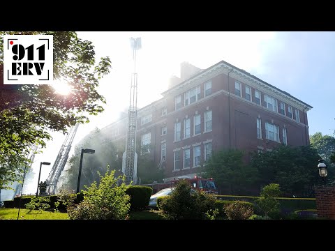 Reading, MA Six Alarm Fire Guts School Turned Condos