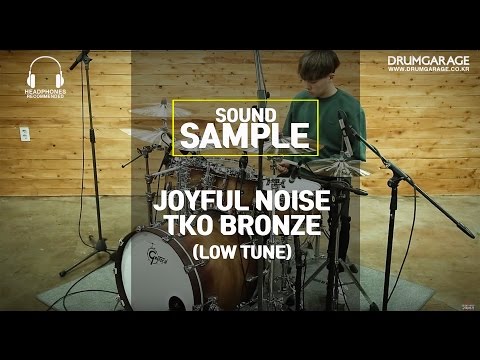 [SOUND SAMPLE] JOYFUL NOISE TKO BRONZE 14X6.5 LOW TUNE by www.drumgarage.co.kr