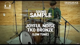 [SOUND SAMPLE] JOYFUL NOISE TKO BRONZE 14X6.5 LOW TUNE by www.drumgarage.co.kr