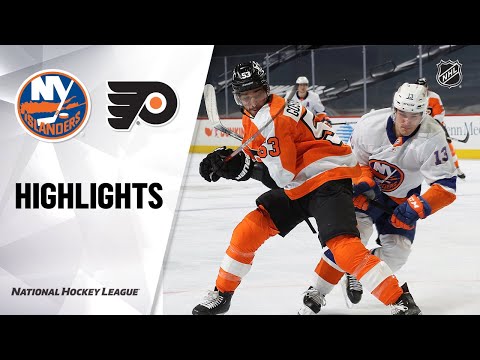 Islanders @ Flyers 1/30/21 | NHL Highlights