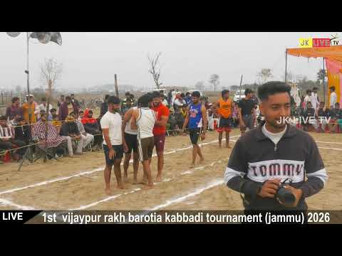 🔴Live  Vijaypur rakh barotia Kabbadi Tournament 9 FEB 2026