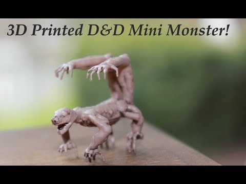 Skinless Monster 28mm by 3D_JOSH - Thingiverse