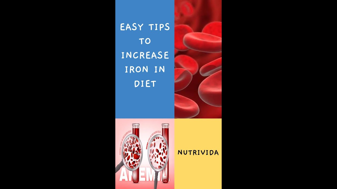 Boost Your Iron Levels Naturally | Easy Diet Hacks | Nutrivida