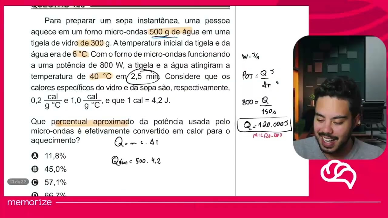 Resolução em Vídeo — Questão 102 ENEM 2018 PPL