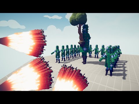 CACTUS GIANT vs EVERY GOD - Totally Accurate Battle Simulator TABS