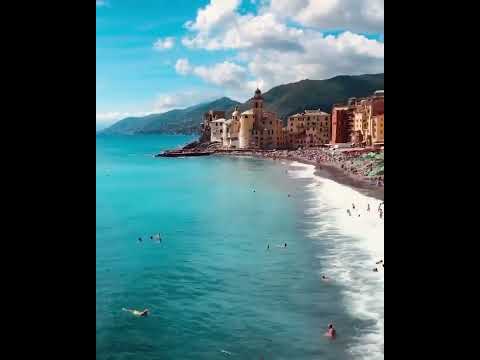 🌿🍁🍃Camogli, Ligúria 🤩💙re #travel #places