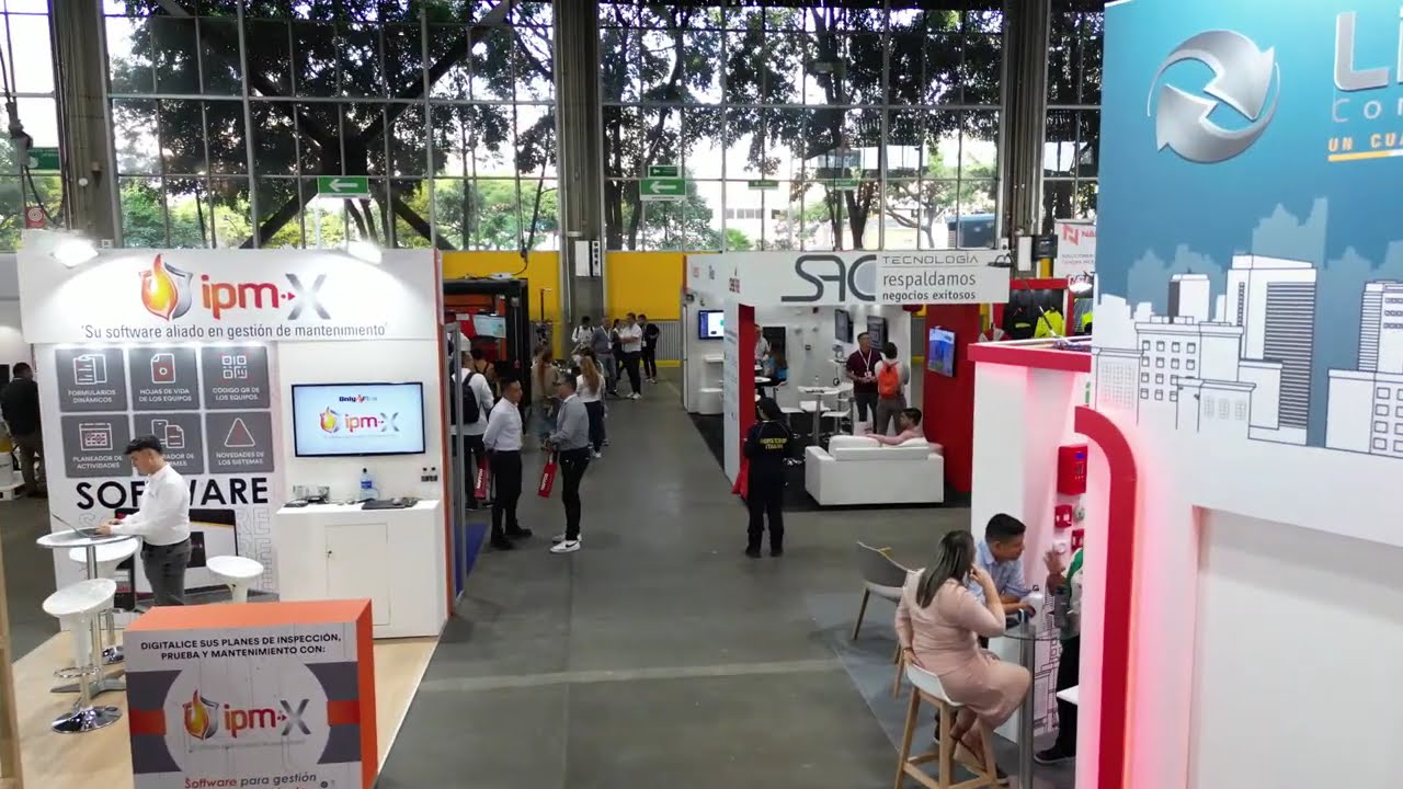 Fire Expo Latam 2023 desde el Aire. La Feria más Importante de la Protección Contra Incendios