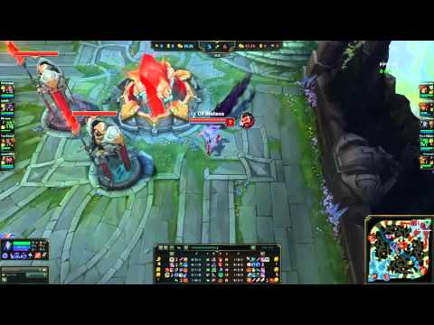 LoL: Meteos Kindred vs Graves Jungle S6 Preseason Jan 2016