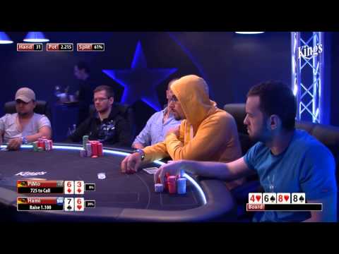 CASH KINGS E14 1/2 - DE - NLH 10/25 - Live cash game poker show - Johannes Strassmann