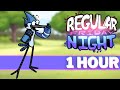 EXHILARATION FNF 1 HOUR Songs VS Regular Show Benson Mordecai Rigby Finn FNF Mod OST Song