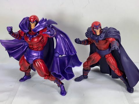Amazing Yamaguchi VS Marvel Legends Magneto Figure Comparison Chefatron Review