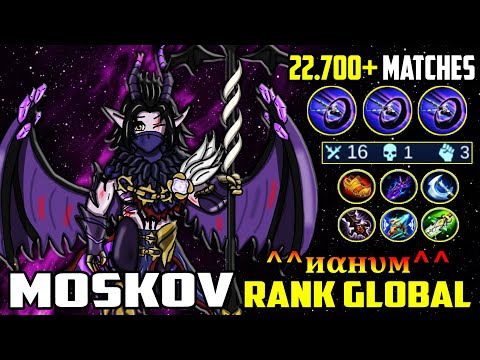 22.700+ Matches Moskov Is UNSTOPPABLE - Top 1 Global Moskov S11 by ^^иαнυм^^ | Mobile Legends