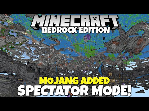 Mojang Just Added SPECTATOR MODE To Minecraft Bedrock Edition! 1.19 Beta #short