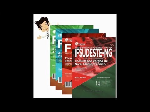 Apostilas Concurso FERSB Bauru e IFSudeste-MG 2016 - Diversos Cargos