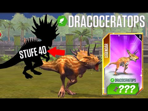 Jurassic World: The Game #371 DRACOCERATOPS Lvl. 40!! Stronger than Yudon? [Ger/HD] | Marcel