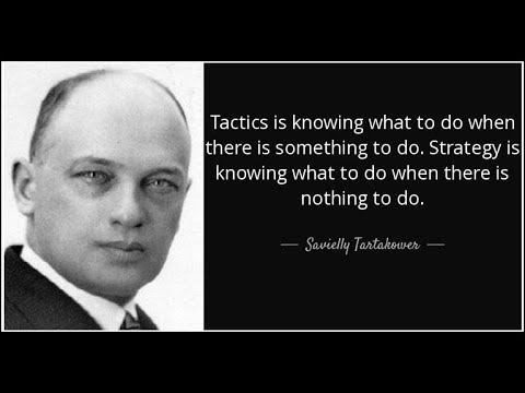 A Vintage Game: Alekhine vs Tartakower