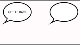 Random speech bubble template