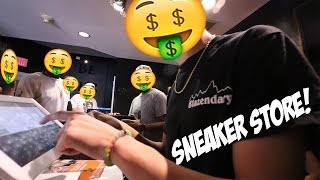 SNEAKERHEAD WORKING AT A SNEAKER STORE