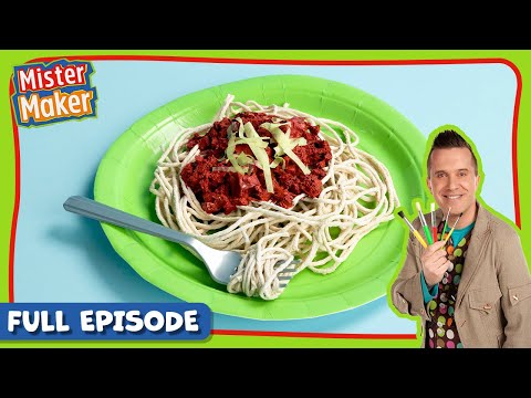 Mister Maker 🎨 Series 2, Episode 1 | Spaghetti Bolognese 🍝 | FULL EPISODE
