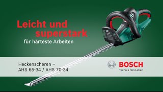 Bosch AHS 65-34 (0600847J00) - відео 1