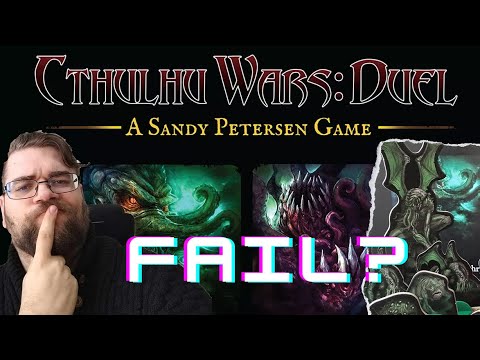 Cthulhu Wars: Duel - review of the poorer brother of the cult board game