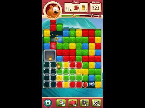 Toon Blast Level 2907 - NO BOOSTERS 🐻🐺🐱 | SKILLGAMING ✔️