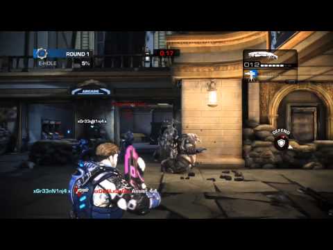 Gears Of War Judgment Overrun - Ranked 4v5 On Terminal