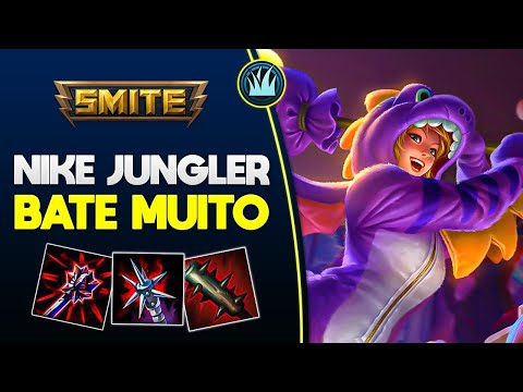 Bate MUITO! NIKE JUNGLER - ⚡ Smite BR Conquista