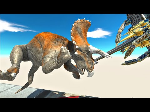 Being pulled to stab - Animal Revolt Battle Simulator