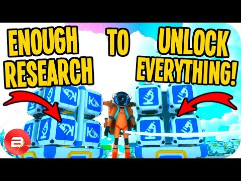 How to UNLOCK ALL RESEARCH in Astroneer 1.0 (Astroneer Gameplay)