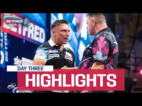 BOILING POINT! 😡 | Day Three Highlights | 2025 Betfred World Matchplay