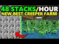 BEST 1 21 CREEPER FARM EVER In MINECRAFT BEDROCK Edition
