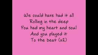 Adele - Rolling in the Deep - lyrics
