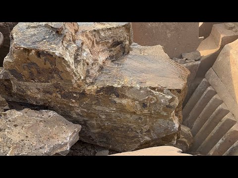 BIG ROCK 🪨 Crusher Machine - FULL Powerfull Process A Giant in Action-Big Rock Crushing#asmrvideo 