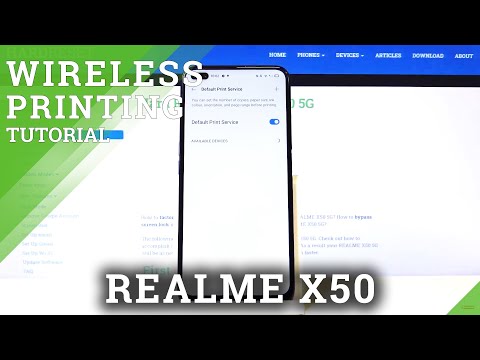 How to Connect Printer with REALME X50 5G – Wireless Printing