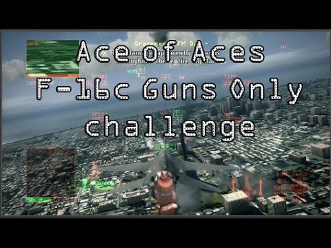 Ace Combat 6 Ace of Aces Mission 1 challenge/F-16c guns only Highlights