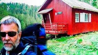 ALL ALONE IN THE CABIN! ADVENTURE TRAVEL IN NORWAY.
