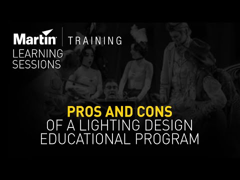 Martin Webinars | Pros & Cons of a Lighting Design Education Program w/ Nina Agelvis