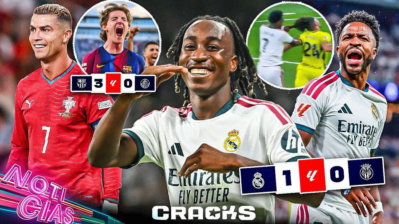 Diomandé se estrena; Vini roja y ¿sin Clásico? | Perdonan a Cristiano | El Barça golea