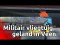 Canadees militair vliegtuig definitief geland in Veen