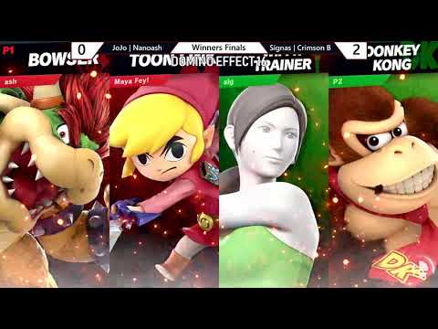 Smash Ultimate - Signas | Crimson Batosui vs. JojoDaHoBo | Nanoash - DE16 Doubles Winners Finals