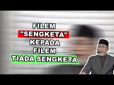Filem 'Sengketa' kepada Filem TIADA SENGKETA | Dato' Dr. Danial Zainal Abidin