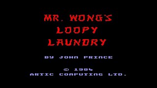 Amstrad CPC Longplay - Mr. Wong's Loopy Laundry (1984)