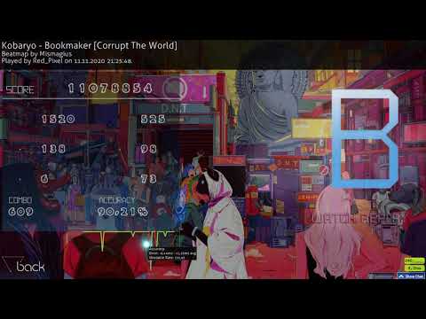 Kobaryo - Bookmaker [Corrupt The World] 609x combo 73x miss