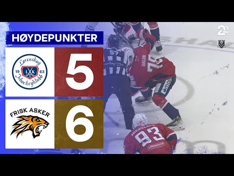 Lørenskog 5 - 6 Frisk Asker - Høydepunkter