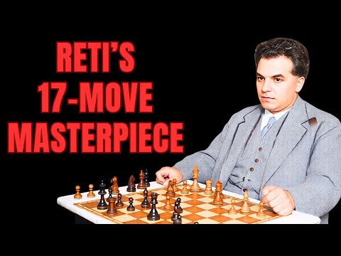 Fantastic Sacrifice to Win Fast: Reti vs Euwe (Game 2)