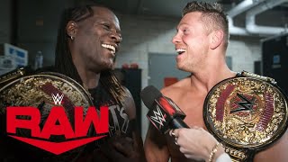 The Miz and R-Truth finish each other’s sentences: Raw exclusive, April 22, 2024